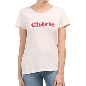 FRENCH CONNECTION Cherie Tee- Size S